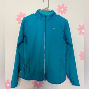Nike Women's Vibrant Blue Jacket Size Medium